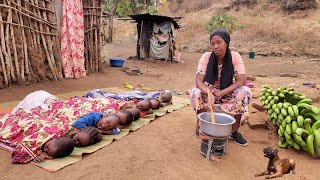 Cooking African Traditional food for breakfastAfrican village life [upl. by Agamemnon]