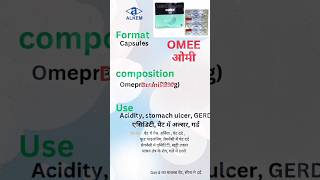 OMEE capsule 20mg Omeprazole Acidity gerd stomach ulcer omee gas acidity alkem Dranish27 [upl. by Coady247]