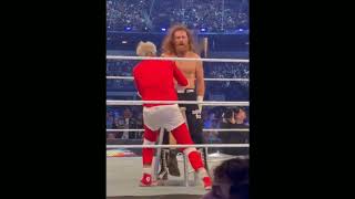 Jonny Knoxville vs Sami Zayn WrestleMania 38 highlights Most entertaining match in WrestleMania 38 [upl. by Ahteral]