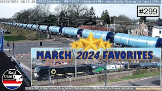 Railcam March 2024 Favorites 299 [upl. by Thin]