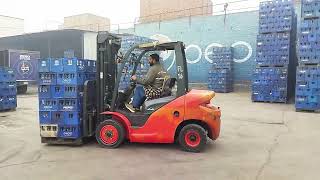 Forklift Operation in Warehouse  Forklift Operation Video  Forklift Operation ForkliftSkills [upl. by Hilario]