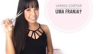 COMO CORTAR FRANJA SOZINHA  JULIANE YAMAMOTO [upl. by Grimbal812]