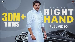 RIGHT HAND Official Video  Korala Maan  Gurlez Akhtar  Desi Crew  Punjabi Song 2023 [upl. by Nesnar]