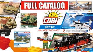 Full COBI catalog 20232  Tanks planes battleships cars  cobi [upl. by Vevine]