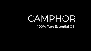 100 Pure Camphor Essential Oil [upl. by Gentilis551]