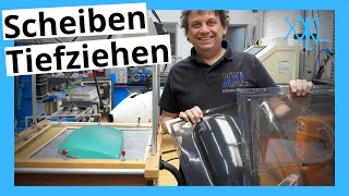 Modellbau Scheiben amp Kabinenhauben tiefziehen  XXLmodelhelicopter [upl. by Elenahc47]