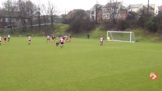 Blades U18s 31 Crewe  United goals [upl. by Hnil]