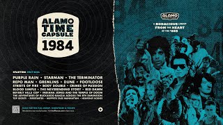 Alamo Drafthouse Time Capsule 1984 Montage JulyAugust 2024 [upl. by Aienahs222]