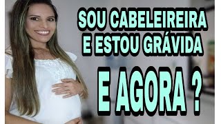 Cabeleireira grávida e agora [upl. by Engis]