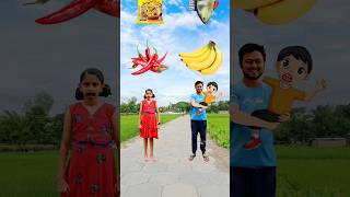 Cute brother amp sister eating good amp bad food  Funny vfx magic shorts funny [upl. by Sicard]