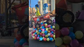 Pixar Fest Parade With Inside Out At Disneyland [upl. by Ennayehc]