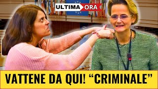 FOLLE😱 ILARIA SALIS quotDEMOLITA al PARLAMENTO europeo da una Donna europarlamentare UNGHERESE [upl. by Rania]