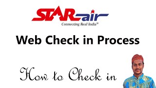 starair online check in  how to check in star air starair web check in starair check in process [upl. by Hsetim]