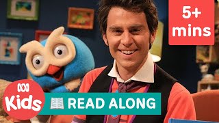 Owl Babies read by Jimmy Giggle and Hoot  Play School Story Time  ABC Kids [upl. by Latsyrk123]