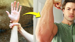 How to Grow Bigger Wrists amp Forearms for skinny guys [upl. by Anoirtac]