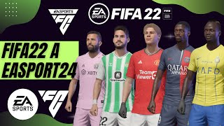 Como Actualizar FIFA22 a EA Sport FC 24 [upl. by Phippen686]