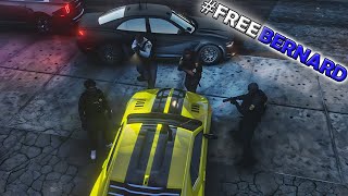 Cops Raided Our Block in Gta 5 RP [upl. by Idonna885]