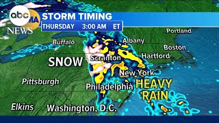 Bomb Cyclone impacts West Coast as relief on the way for droughtstricken Northeast [upl. by Antonie]