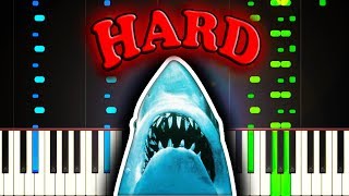 JAWS THEME  Piano Tutorial [upl. by Notnad]