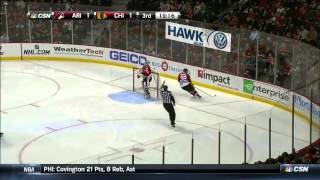 09022015 Arizona Coyotes vs Chicago Blackhawks [upl. by Ecirtram]