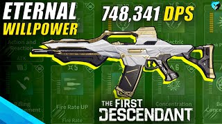 BEST Eternal Willpower Weapon Build in The First Descendant [upl. by Esra502]