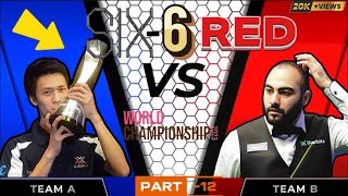 🔴Unnooh vs Hossein Vafaei Six6 Red World Championship 2K23 SemiFinalsPart12​⁠snsnooker30 [upl. by Grail434]