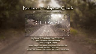 Northwood Presbyterian Church Sunday September 22 2024 [upl. by Hamimej]