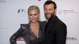 Nicky Whelan and Kyle Schmid 2019 Face Forward ‘Highlands to the Hills’ Gala Red Carpet [upl. by Jovitah]