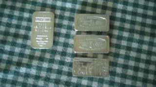 Cleaning Tarnish from Silver Bullion [upl. by Relda]