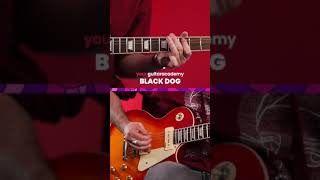 Black Dog  Led Zepplin guitarlessons [upl. by Irrehc]