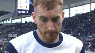 dejan kulusevski post match interview Tottenham vs west ham 4  1 [upl. by Mariano]