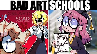 POPULAR ART SCHOOLS YOU SHOULDNT GO TO [upl. by Korman692]