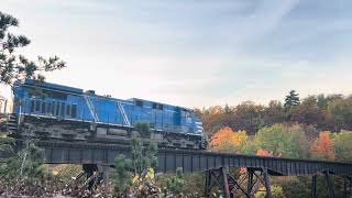 LSampI Dead River Trestle 3 Hill 10102024 [upl. by Norek491]