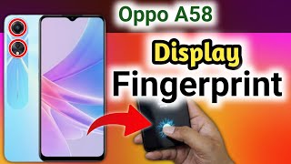 Oppo A58 fingerprint lock  Oppo A58 me fingerprint lock kaise lagaye  display fingerprint Oppo A58 [upl. by Karoly]