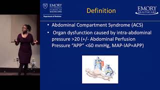 Intraabdominal Hypertension  Wendy R Greene MD [upl. by Sennahoj226]