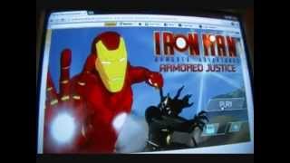 IRON MAN ARMORED ADVENTURES ARMORED JUSTICE GAMEPart 1 [upl. by Ruckman]