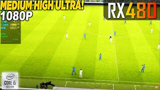 eFootball 2024 RX 480  1080p Low Medium High [upl. by Attelrahs]