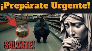 La VIRGEN MARIA ADVIERTE sobre la INMINENTE Escasez de Alimentos PRECAUCION [upl. by Iaj]