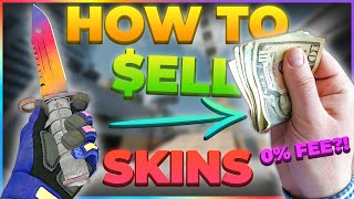 BEST WAY to SELL and CASHOUT CS2 SKINS for REAL MONEY in 2023 [upl. by Elmina]