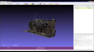 3D Laser Scanning  Meshing Point Clouds in Meshlab [upl. by Aldis]