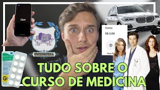 COMO É A FACULDADE DE MEDICINA Grade Salário Oportunidades [upl. by Idnil]