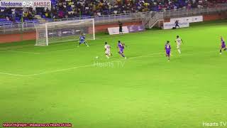 Match Highlights Medeama SC vs Accra Hearts Of Oak SC [upl. by Asserrac]