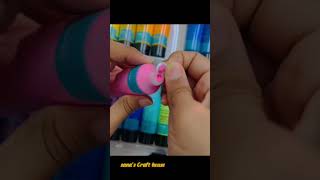 🫶💗Mont Mart dream colour unboxing 🎨Sana’s craft house drawing viralshort viralshorts [upl. by Lartnom]