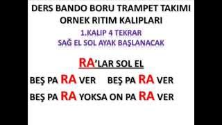 Bando Trampet Takımı Ritim Kalıpları Beş Para Ver Çabalama Kaptan İzmir İzmir Ankara İzmir [upl. by Eirak]