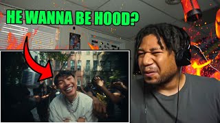 WHO IS THIS ASIAN RAPPER Khantrast  Landed In Brooklyn Official Video REACTION [upl. by Mohr]