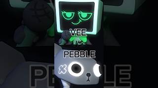 Vee vs pebble 1v1 roblox dandysworld [upl. by Cade]