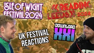 2024 Festival LineUp REACTIONS  Reading amp Leeds Download Isle of Wight amp More [upl. by Jarl936]