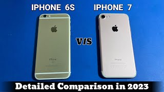 IPhone 7 vs IPhone 6S in 2023🔥Detailed Comparison in Hindi⚡️ Camera Test  PUBG Test [upl. by Ahsienyt]