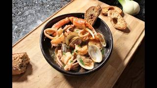 Pasquale Sciarappas Cioppino Recipe [upl. by Haimes]