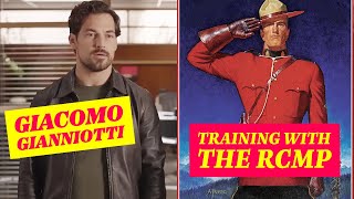 Giacomo Gianniotti Trained With the Royal Canadian Mounted Police For Wild Cards Role [upl. by Us]